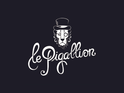 Pigallion Dribble design graphic design illustration logotype