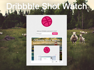 Dribbble Shot Watch [update] chrome extension simple
