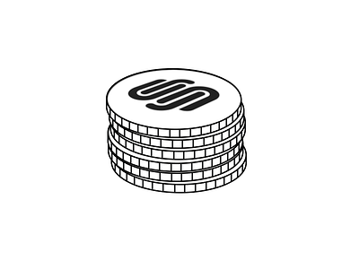 Squarespace Commerce Coins Icon