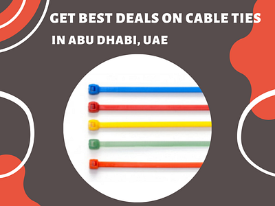 Get best deals on cable ties in Abu Dhabi, UAE design electricalequipment electricalequipmentsuppliers silverwaves
