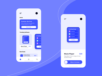 Dribbble Classique app app design design ui