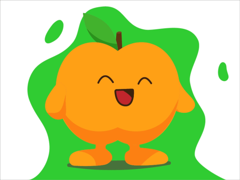 Pokemon for Lipton promotion cartoon go green lipton orange peach peachmon pokemon