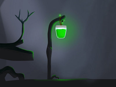 Green light green light magic potion