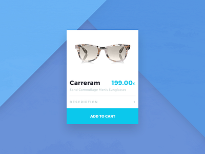 Buy Now Card blue card e commerce material mobile shadows shopping ui ux