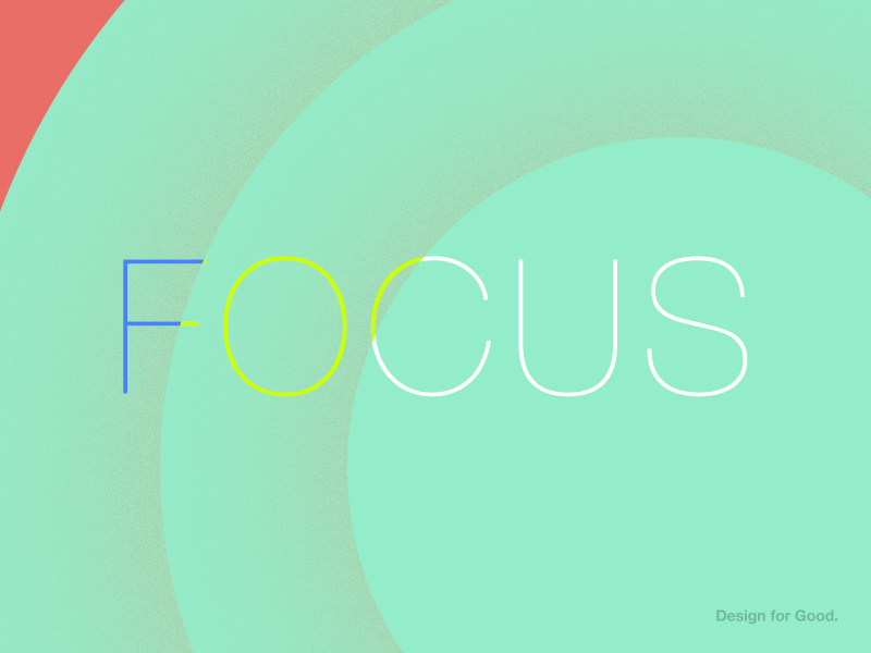 Focus Here. by Akshar Patel on Dribbble