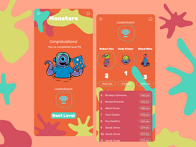 Daily UI 19 - Leaderboard app daily daily challenge design figma game design leaderboard ui uiux webdesign website