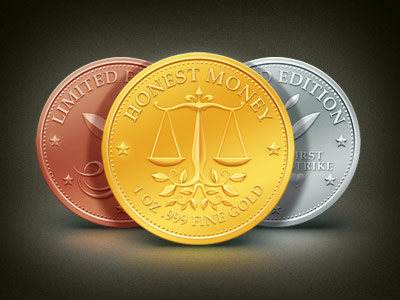 Metals - Honest Money Project coin finance gold honest mint money