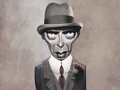 Nucky character illustration photoshop