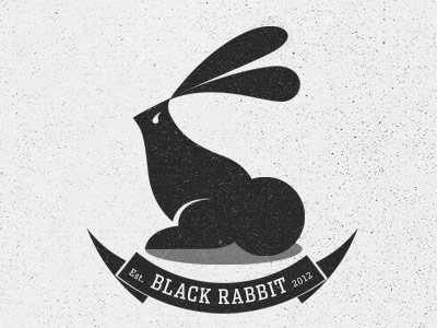 Rabbit animal logo rabbit