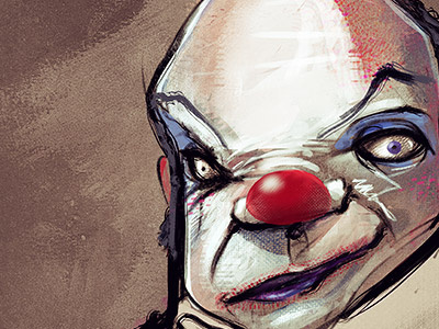 Bamby the Clown clown illustration