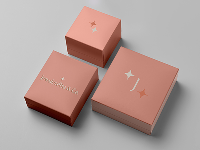 Jewelerette & Co Brand Packaging branding design graphic design illustration logo typography