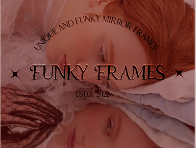 Funky Frames Logo branding design graphic design illustration logo typography