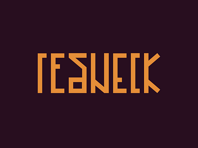 Playing with letters #2 concept experiment lettering redneck script type typography wordmark