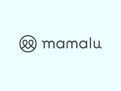 mamalu #2 clientwork lettering logo wordmark