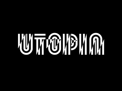 #21 concept lettering typography utopia
