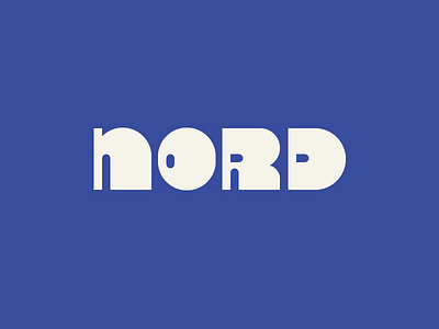 #25 daily experiment lettering logo nord typography