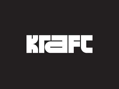 #39 concept daily kraft lettering logo typo typography