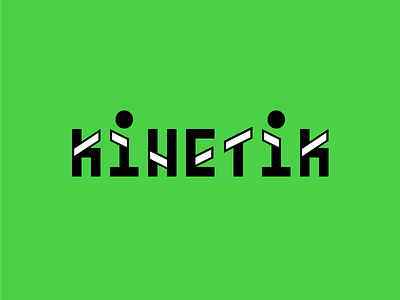 #43 concept daily kinetik lettering logo typography
