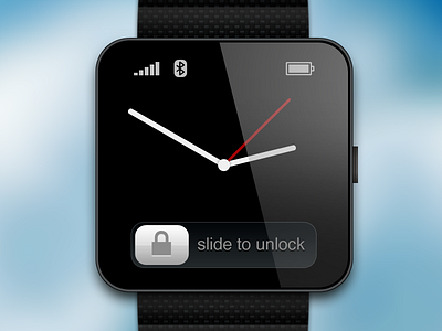 iWatch apple concept icon illustration iwatch