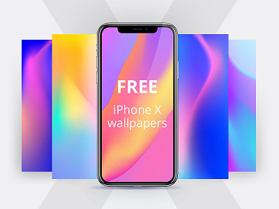 iPhone X free wallpapers x5 design download free freestuff ios iphone iphonex mobile wallpapers. digital