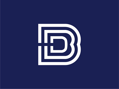 Digital Blue Beagle blue branding design graphic icon illustrator logo