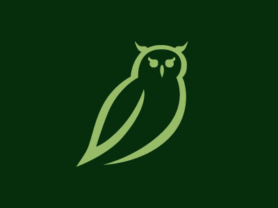 Owl Icon bird design icon illustrator logo owl