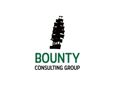 Bounty Consulting Group boat consulting design logo marketing ship