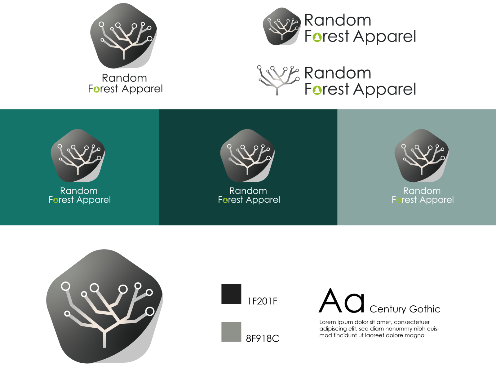 Logo pour Random Forest by Charles Edouard on Dribbble