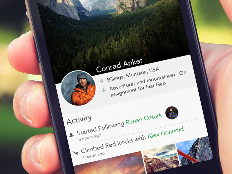 Profile Version 2 ios 7 iphone climbing profile