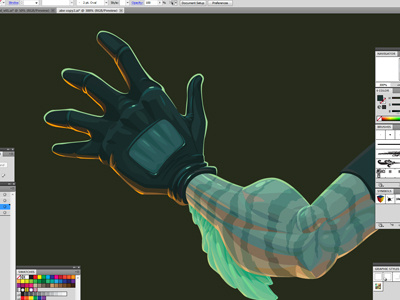 ABE SAPIEN POSTER WIP