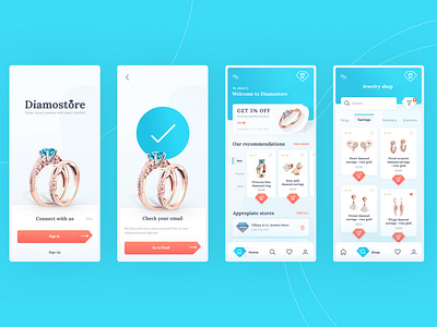Diamostore - Jewelry E-commerce Mobile App