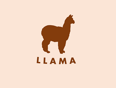 Llama minimalist logo branding company logo design graphic design illustration logo logodesign