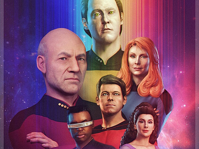 Star Trek Fleet Command TNG Poster