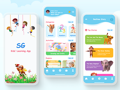 Kids E-Learning App