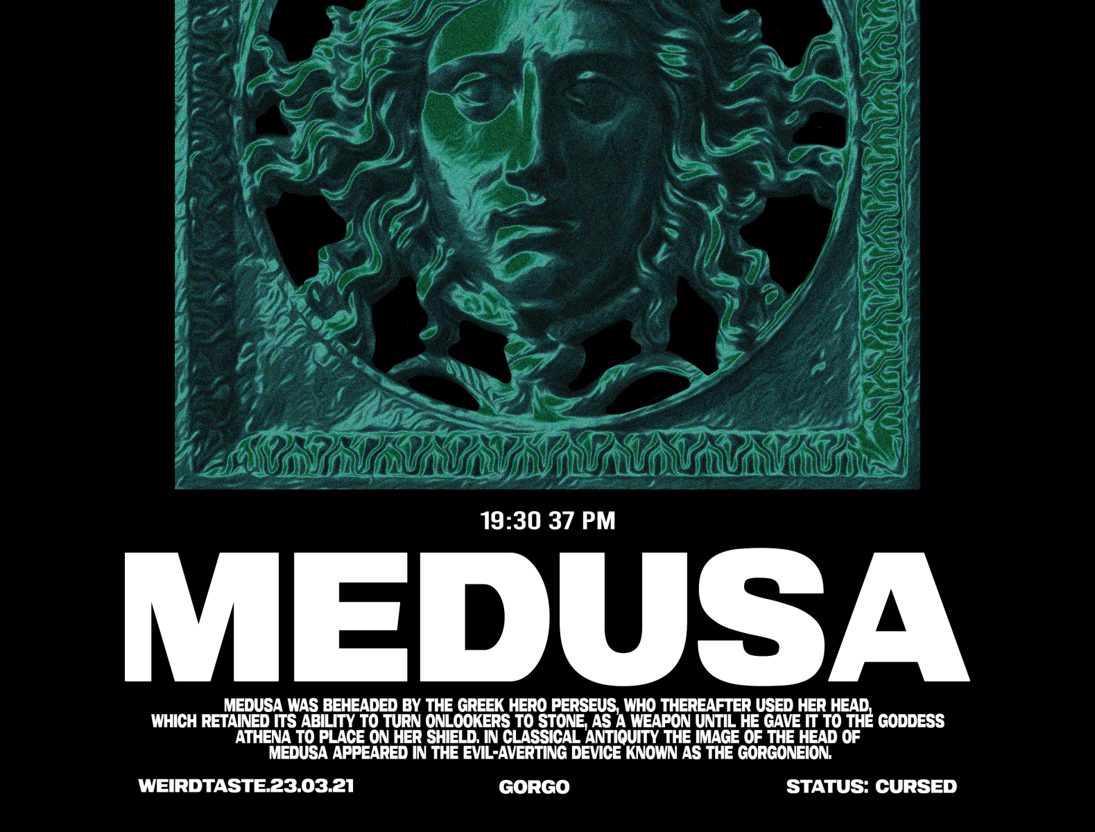 MEDUSA VOL.1 (AVAILABLE) 30$ by WEIRDTASTE STUDIOS on Dribbble