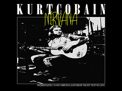 KURT COBAIN (AVAILABLE) $25