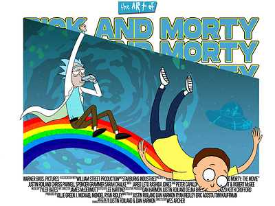 RICK AND MORTY (AVAILABLE) $30