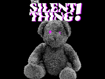 THE SILENT THING! (AVAILABLE) $25 branding clothing design illustration streetwear tshirt typography