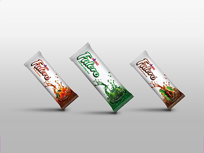Packaging Design bar design flavor fruits jelly packaging