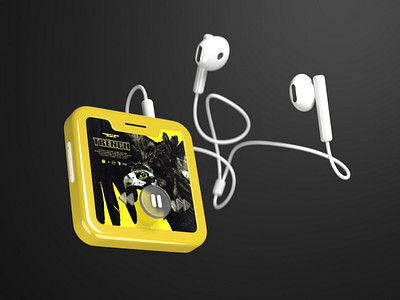 ipod Trench 3d branding design graphic design illustration logo