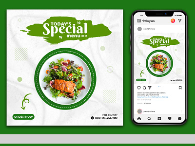 Food Promotional Social Media Post Design banner design branding burger chicken design facebook post food graphic design healthy food instagram post pizza restaurant social media social media post