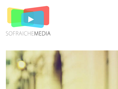 So Fraiche Media Header design header liamhodnett locodesignz logo sofraiche webpage website