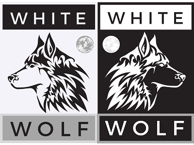 WHITE WOLF WALLET LOGO CONCEPTS