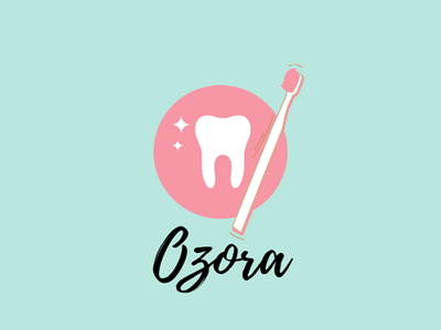 Ozora Toothbrush Co. Logo branding design icon illustration logo vector