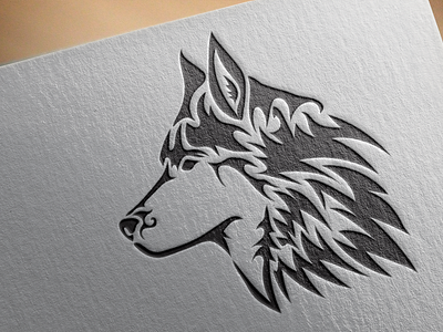 White Wolf Wallet Co. Mockup ver.