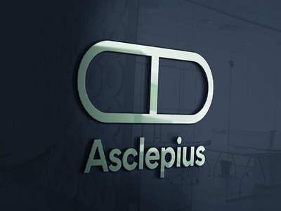 Asclepius Clinic Logo Mockup ver. branding design icon illustration logo vector