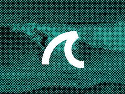 wave branding design icon logo vector