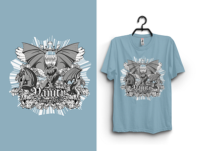 Custom Graphic T shirt Design manualtshirtdesign visualdesign