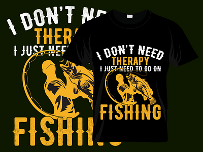 Fishing Custom Graphic & Typography Manual T shirt Design manualtshirtdesign