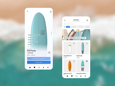 Surf shop app